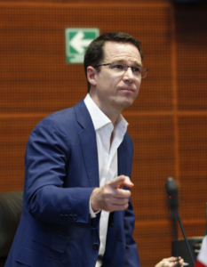 RICARDO ANAYA, lavado de dinero, cohecho, asociación delictuosa, enriquecimiento ilícito y tráfico de influencias.