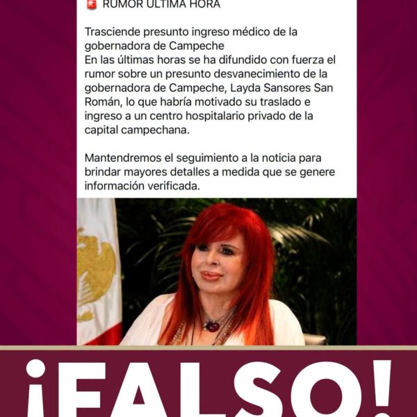 Desmienten